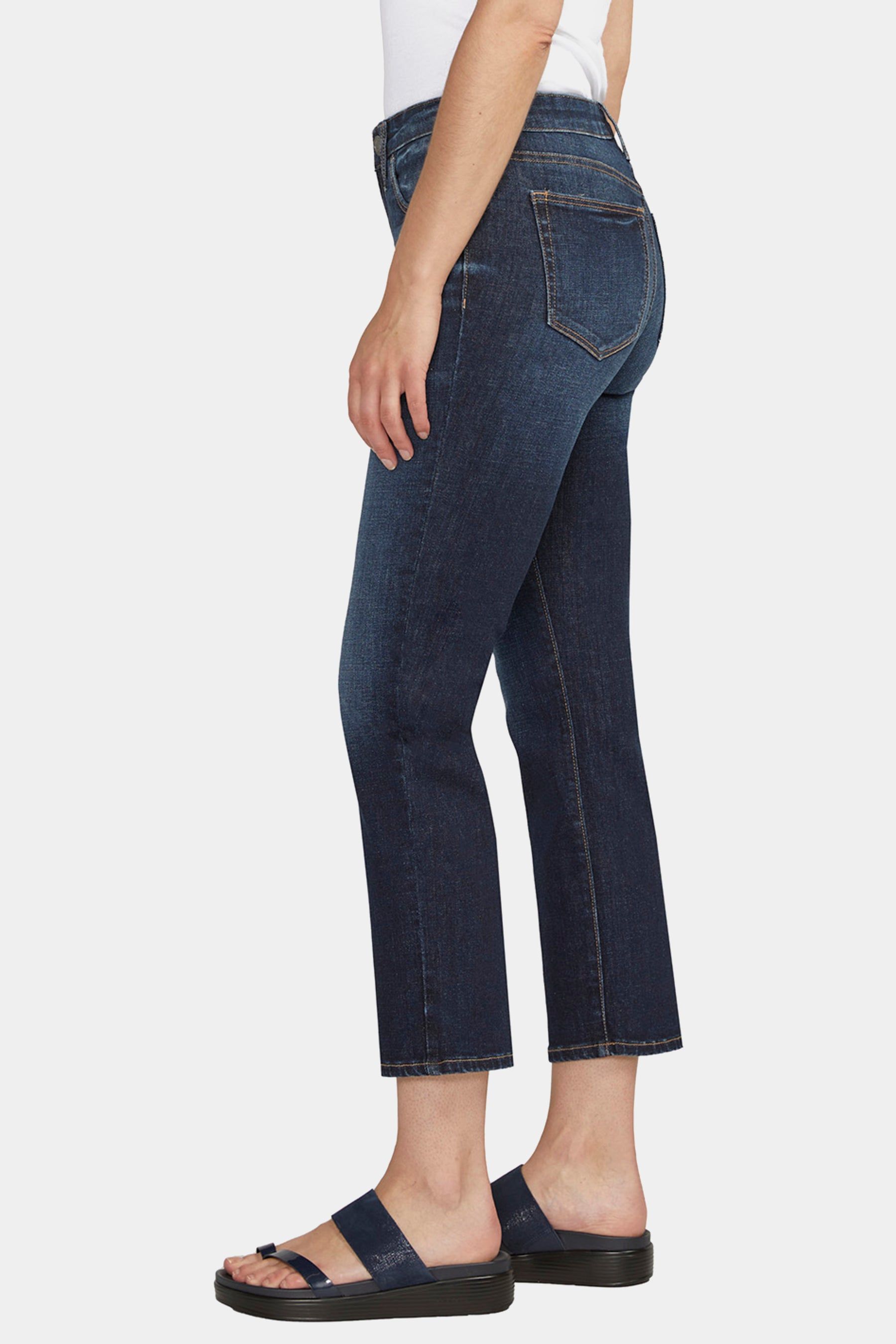 Ruby Mid Rise Straight Cropped Jeans Plus Size sold by Lord & Taylor product image thumbnail 3