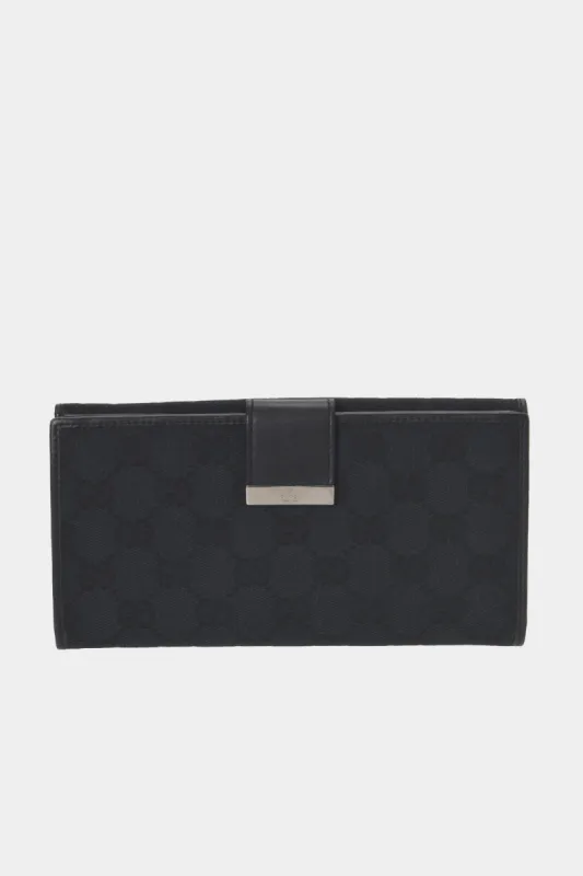 GG Canvas Continental Wallet sold by Lord & Taylor