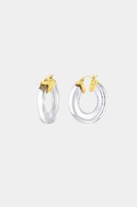 Chunky V-Hoop Earrings sold by Lord & Taylor
