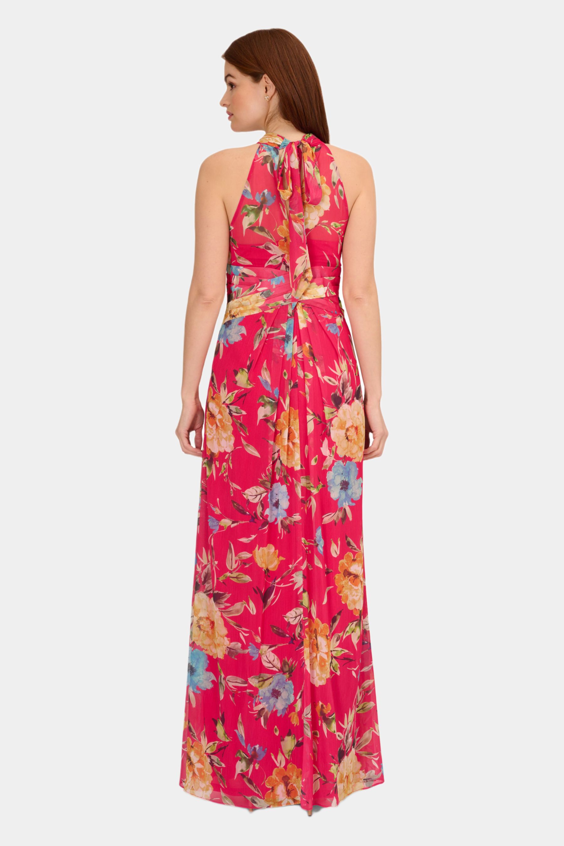 Chiffon Halter Gown sold by Lord & Taylor product image thumbnail 3