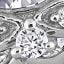 Moissanite Halo Vintage Bridal Ring Set in Sterling Silver sold by Lord & Taylor product image thumbnail 2