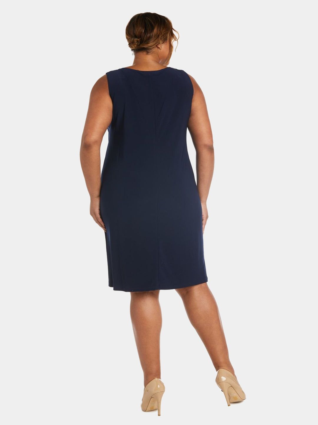 Two-Piece Sleeveless Dress and Metallic Detailed Jacket Set sold by Lord & Taylor product image thumbnail 7