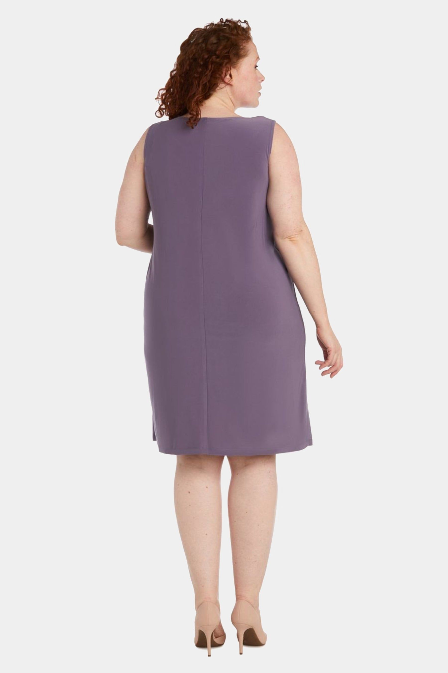 Two-Piece Sleeveless Dress and Metallic Detailed Jacket Set sold by Lord & Taylor product image thumbnail 17