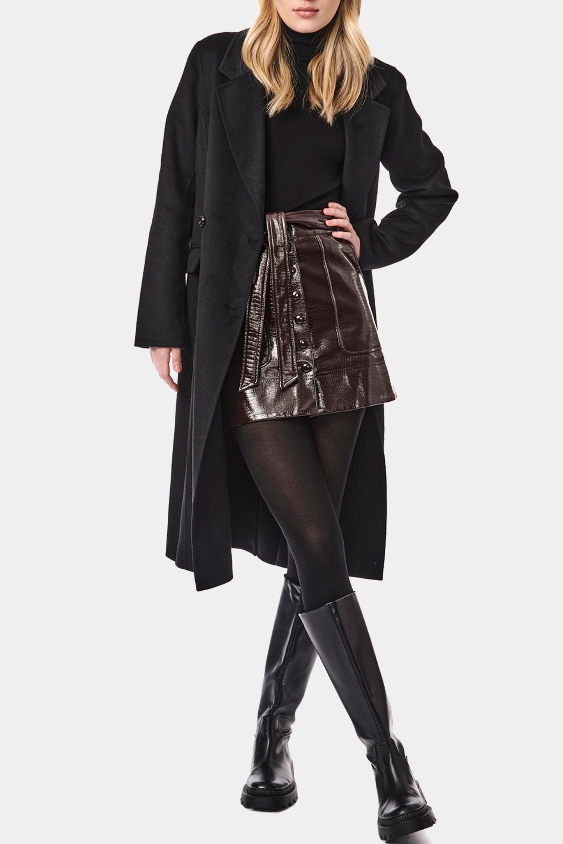 Classic Long Double Breasted Wool Coat sold by Lord & Taylor product image thumbnail 2