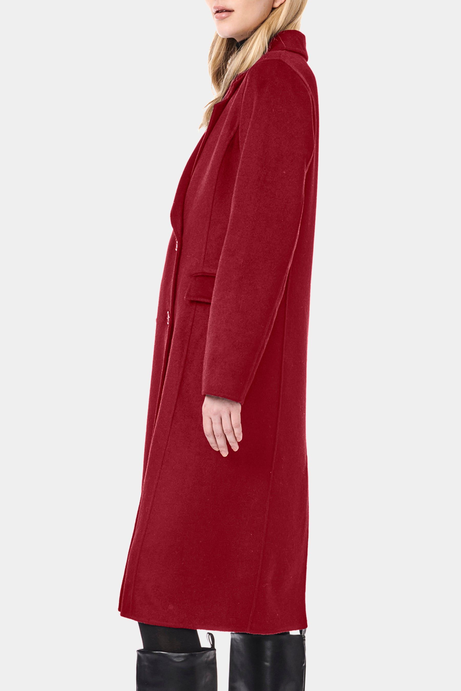 Classic Long Double Breasted Wool Coat sold by Lord & Taylor product image thumbnail 8