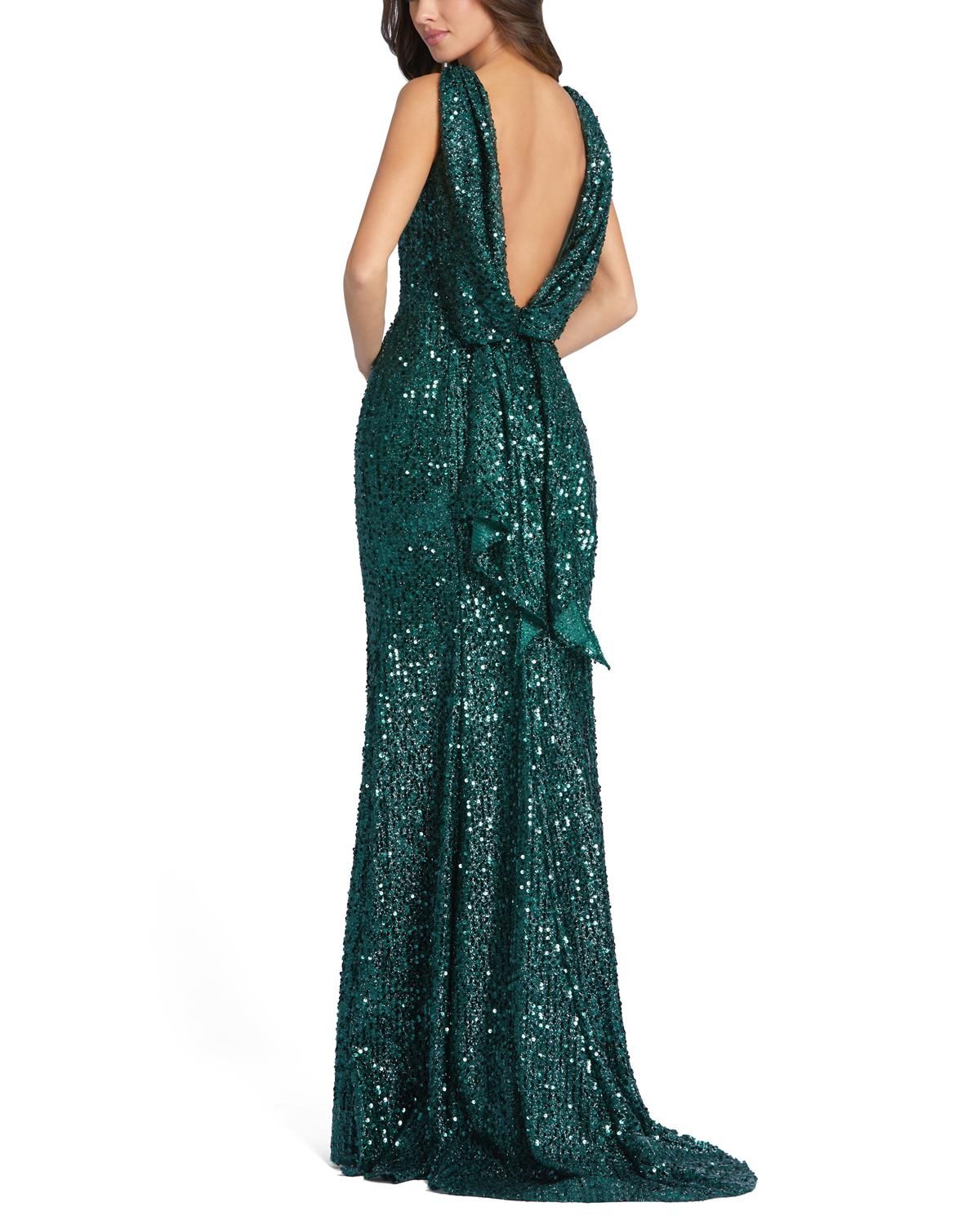 Sequin Column Gown sold by Lord & Taylor product image thumbnail 2