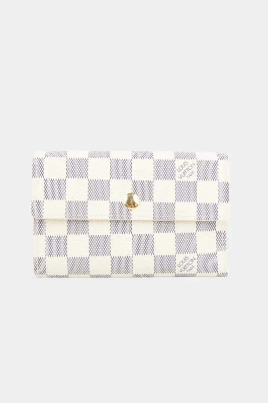 Alexandra Damier Azur Wallet sold by Lord & Taylor
