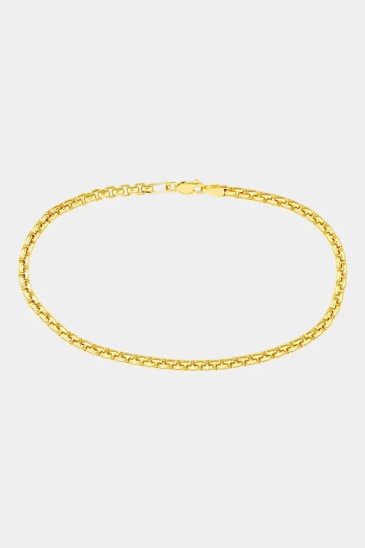 14K Gold G 3.3Mm Solid Round Box Chain sold by Lord & Taylor