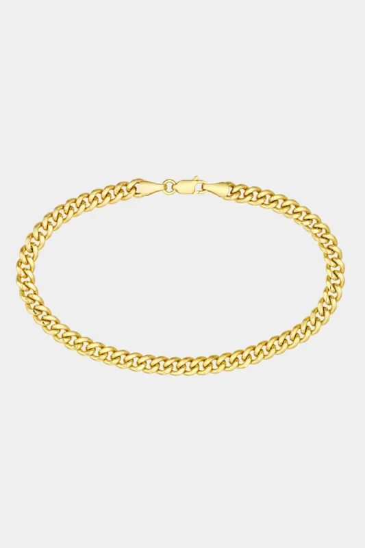 Hollow T-Miami Cuban Chain Bracelet sold by Lord & Taylor