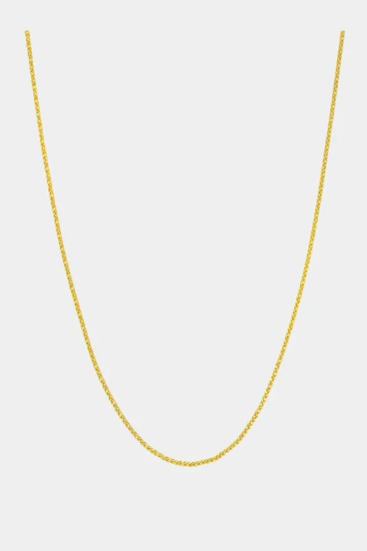 Hollow Square Wheat Chain sold by Lord & Taylor