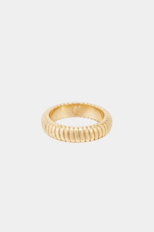 Your Essential Gold Plated Twisted Flex Ring sold by Lord & Taylor