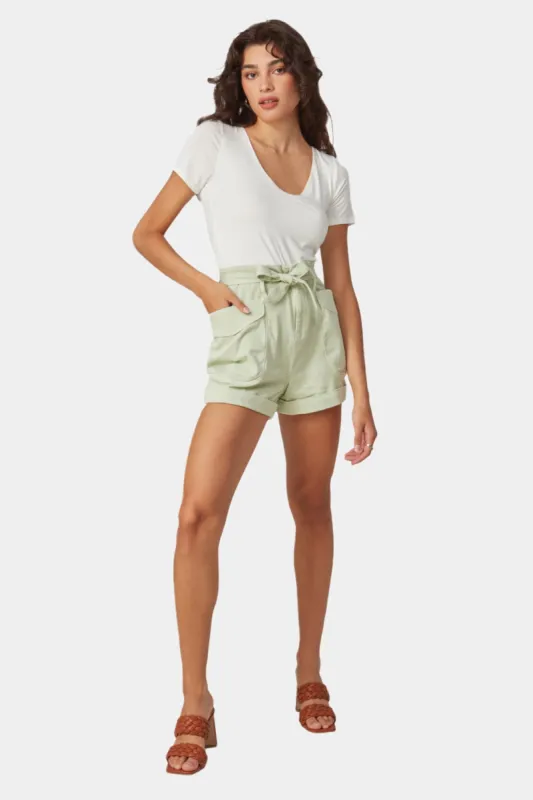 Robbie High Rise Shorts sold by Lord & Taylor