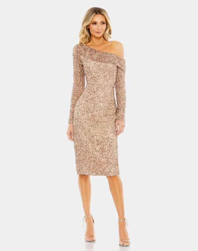 Beaded Off The Shoulder Midi Dress sold by Lord & Taylor