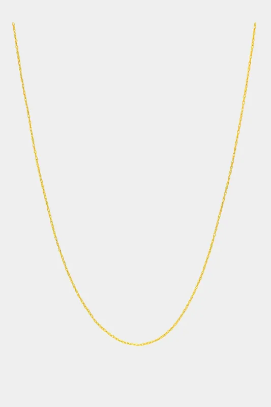 14K Gold Light Rope Chain sold by Lord & Taylor