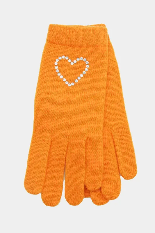 Crystals Heart Gloves sold by Lord & Taylor