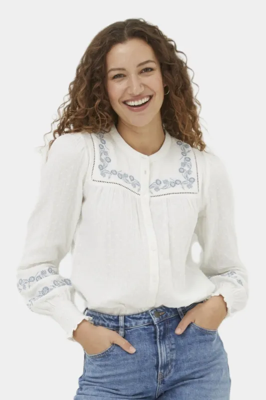 Nicole Embroidered Blouse sold by Lord & Taylor