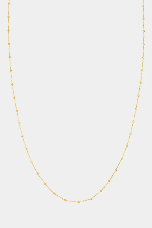 Faceted Bead Saturn Chain sold by Lord & Taylor