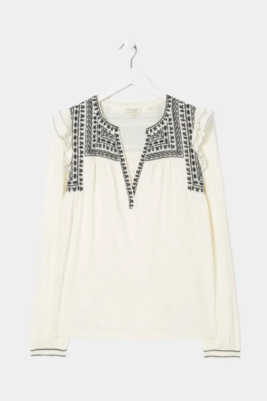Martha Embroidered Top sold by Lord & Taylor