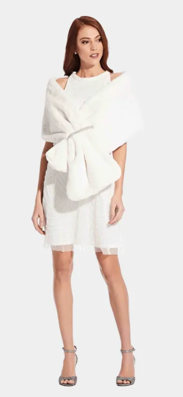 Faux Fur Wrap sold by Lord & Taylor