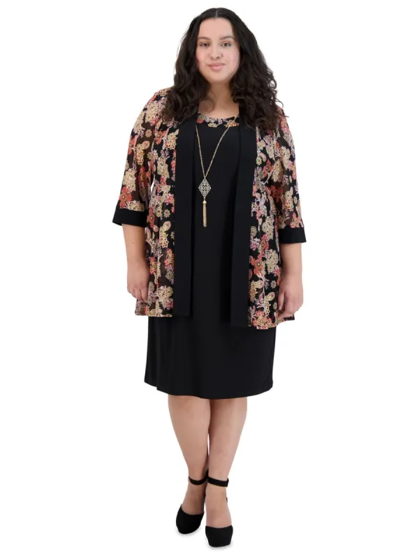 Two-Piece Printed Jacket and Dress Set sold by Lord & Taylor
