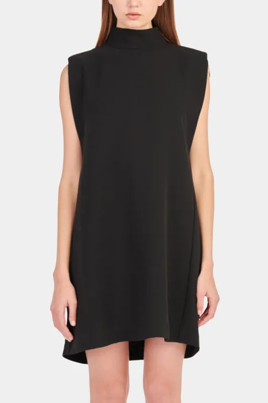 Mock Neck Sleeveless Shift Dress sold by Lord & Taylor