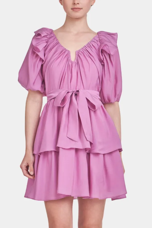 Puff Sleeve Layered Mini Dress sold by Lord & Taylor