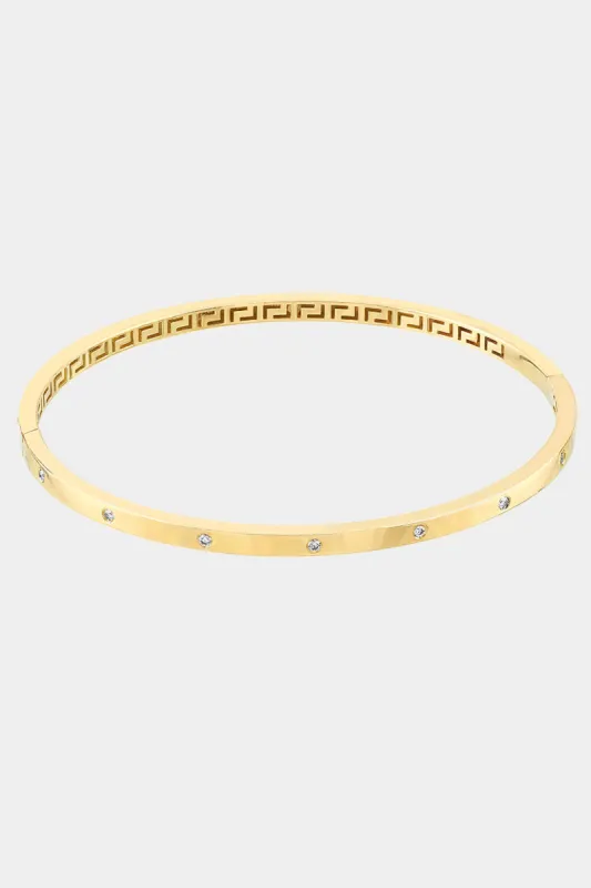 Diamond Square Tube Bracelet sold by Lord & Taylor