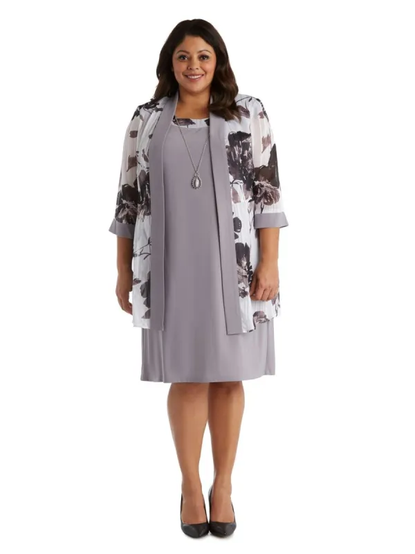 Two-Piece Printed Jacket and Dress Set sold by Lord & Taylor