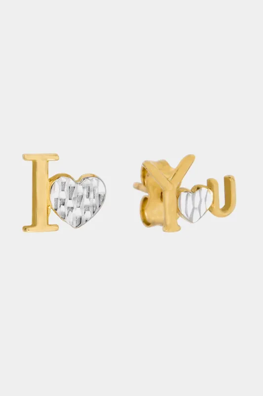 I Love You Stud Earrings sold by Lord & Taylor