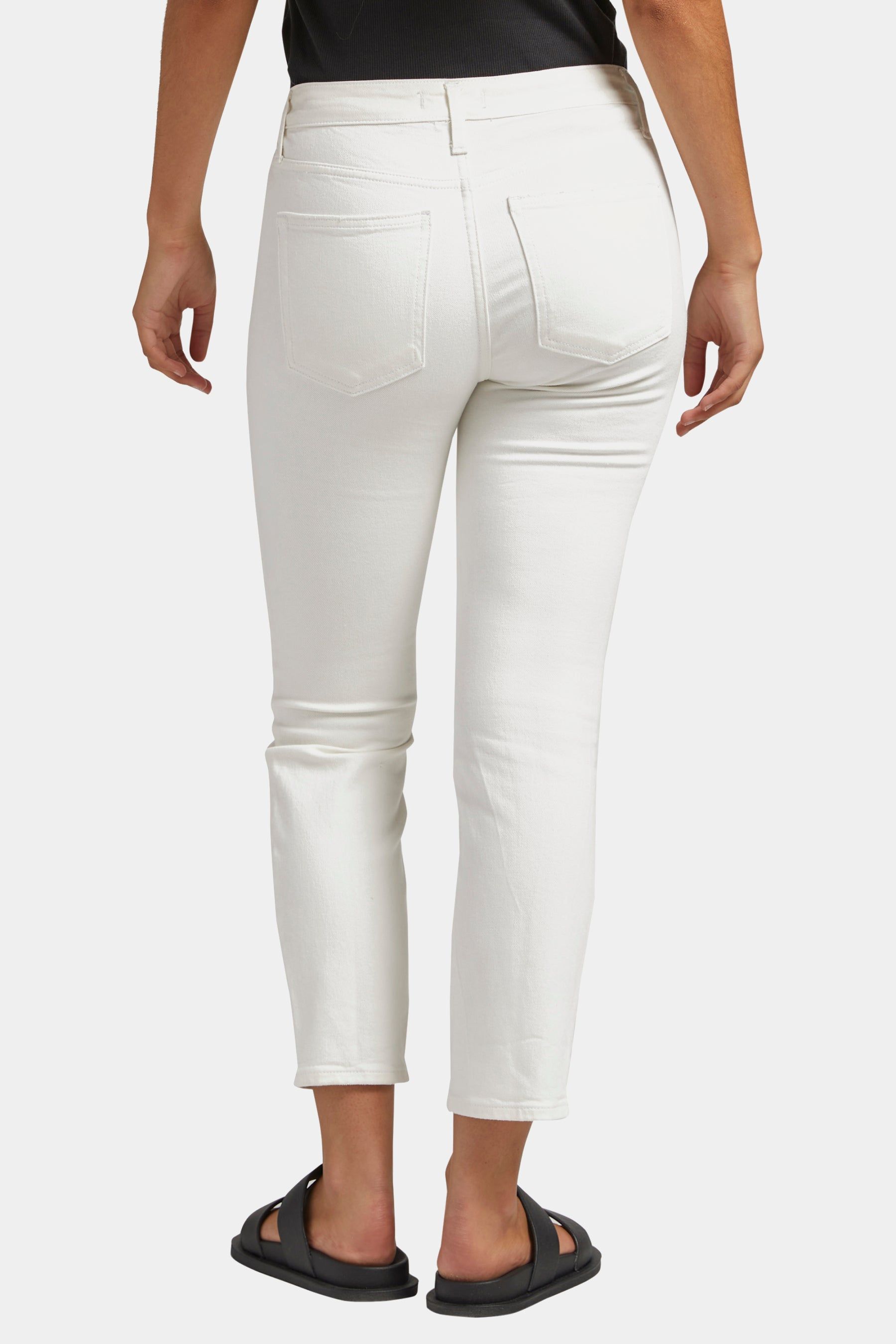 Mid-Rise Straight Ankle Length Jeans sold by Lord & Taylor product image thumbnail 2
