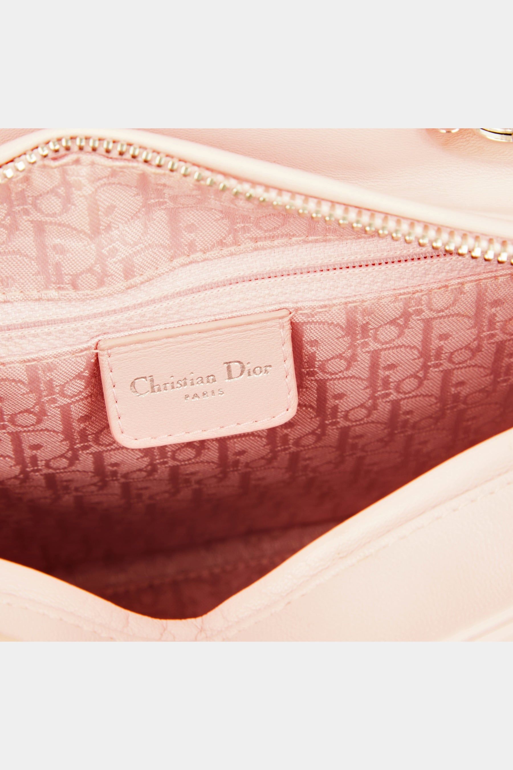 Lady Dior Silver Hardware Cannage Handbag sold by Lord & Taylor product image thumbnail 5