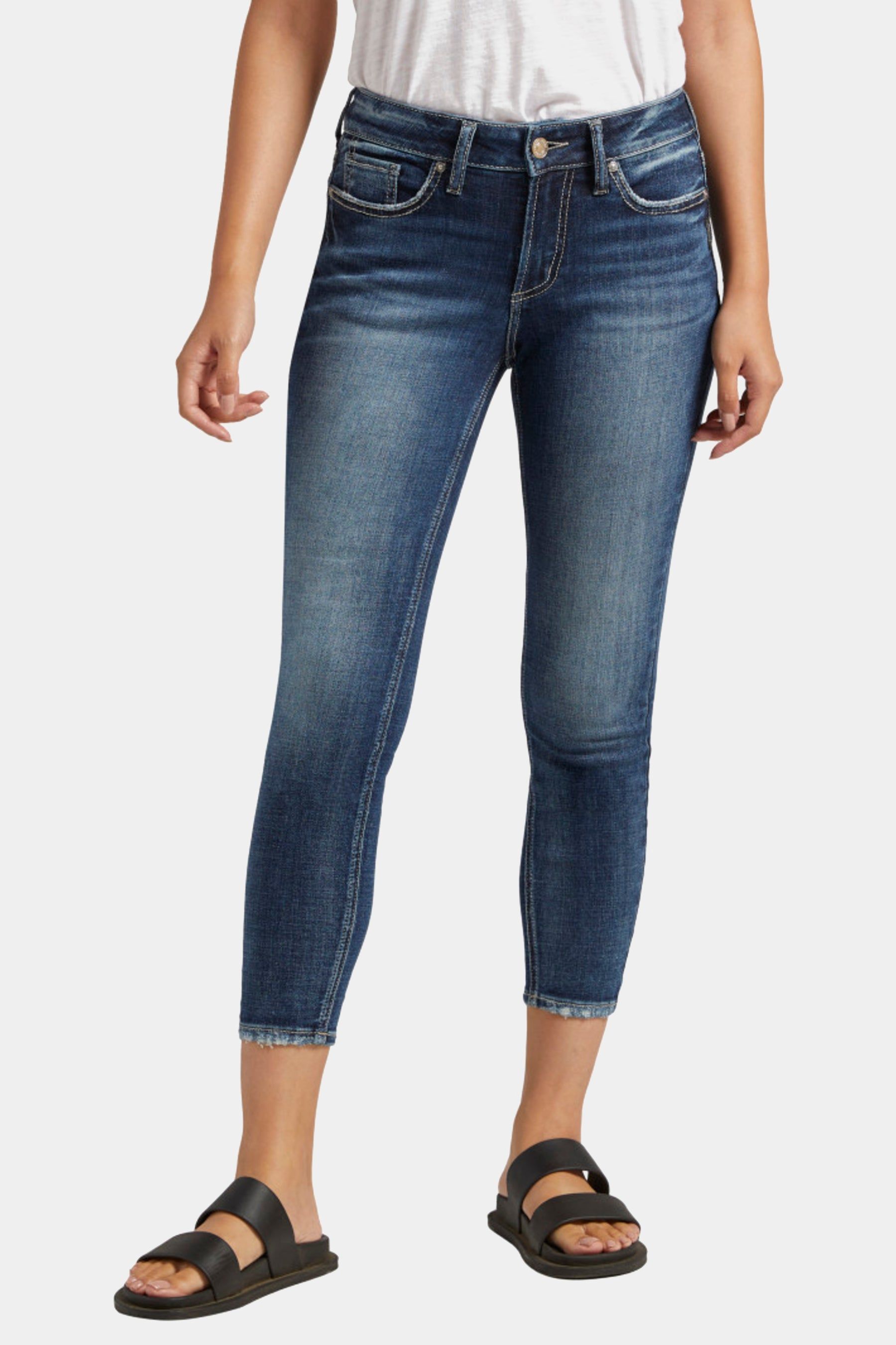 Suki Mid Rise Skinny Crop Jeans sold by Lord & Taylor