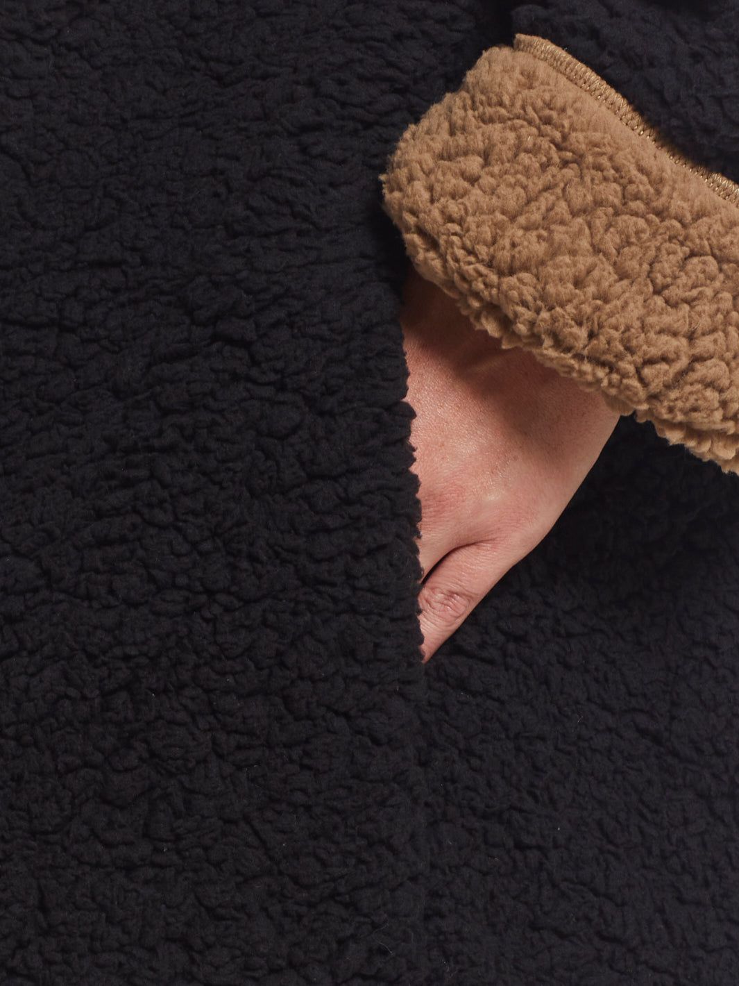 Reversible Sherpa Hoodie sold by Lord & Taylor product image thumbnail 4