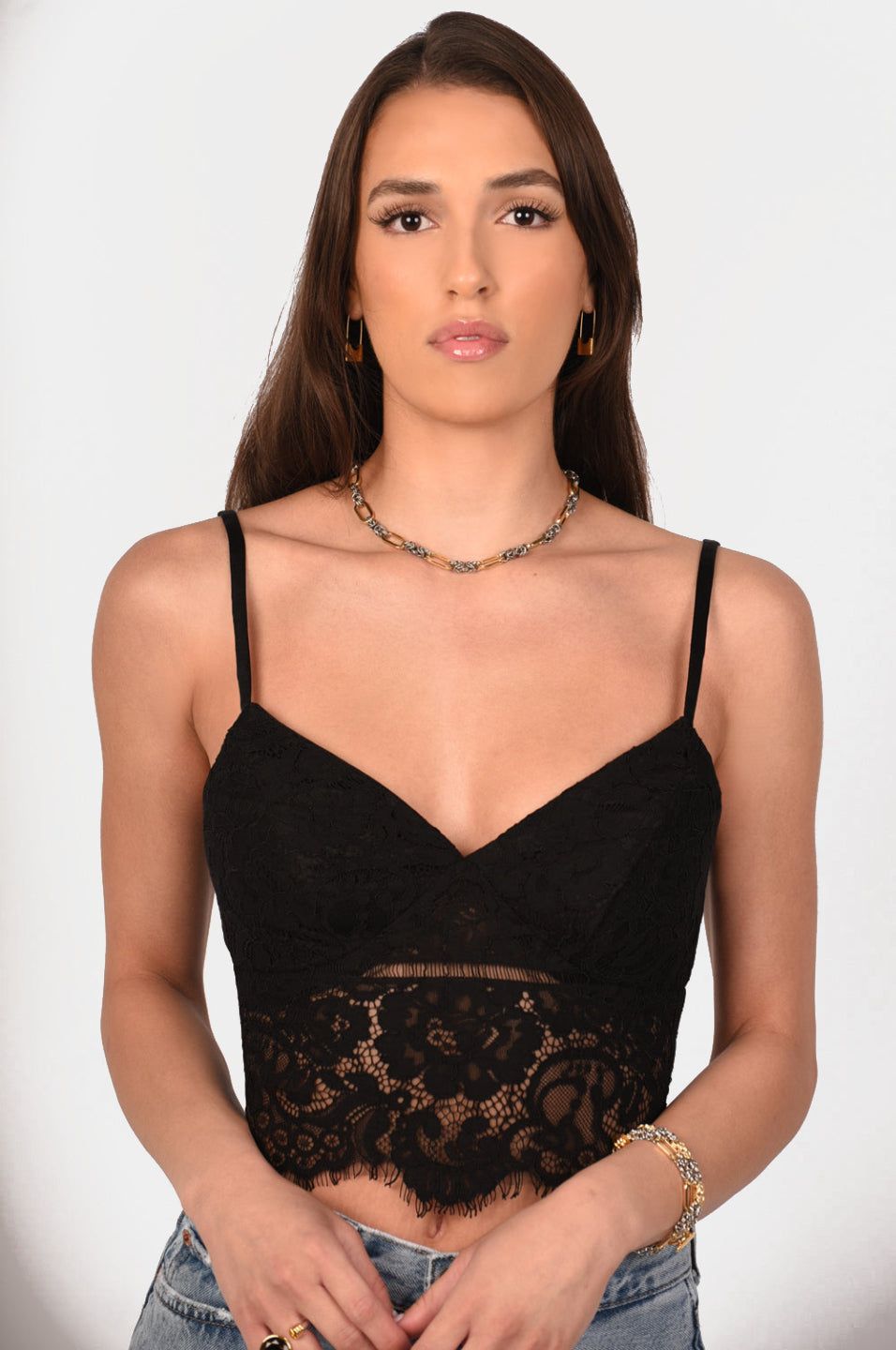 Bianca Black Bustier Top sold by Lord & Taylor product image thumbnail 3