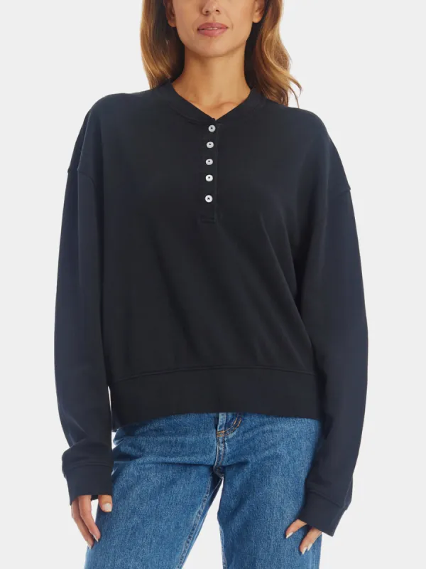 Button Up Crew Sweater sold by Lord & Taylor