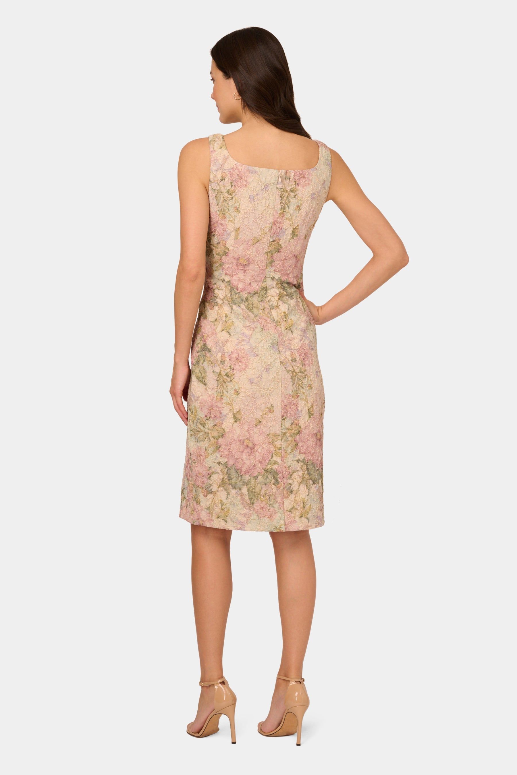 Floral Matelasse Dress sold by Lord & Taylor product image thumbnail 3