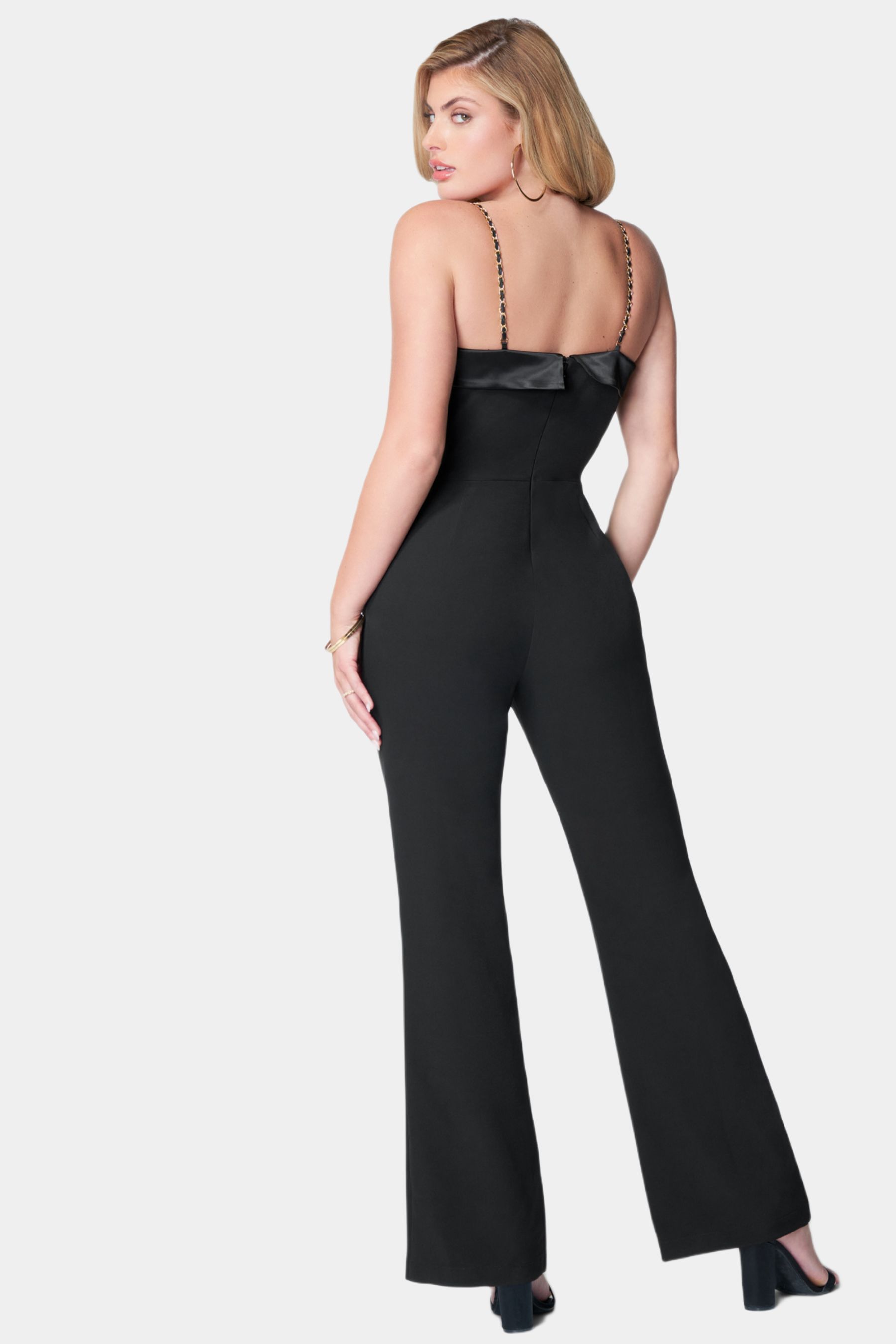 Double Breasted Suited Jumpsuit sold by Lord & Taylor product image thumbnail 3