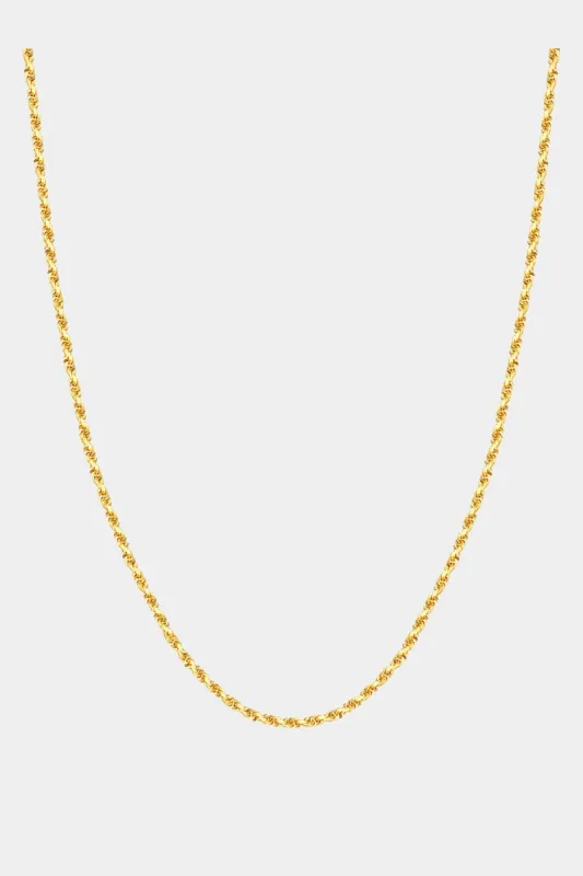 Diamond Cut Rope Chain sold by Lord & Taylor