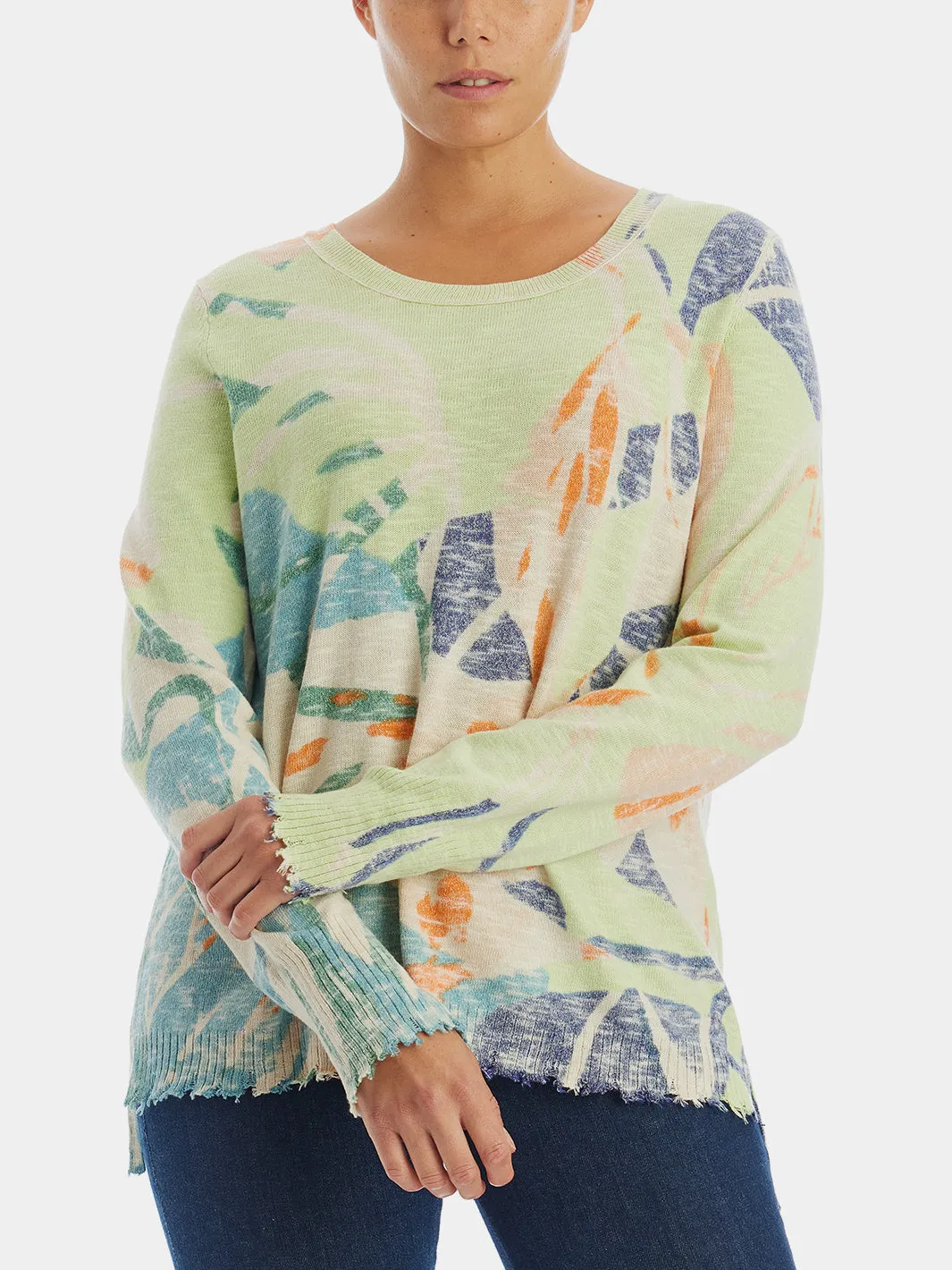 Soft Meadow Pearl Stitch Sweater sold by Lord & Taylor