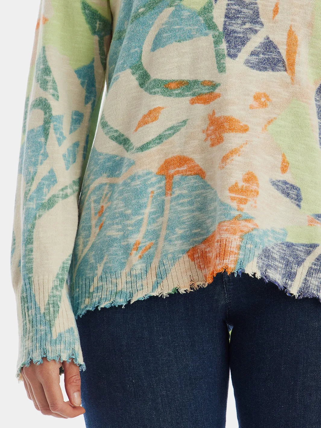 Soft Meadow Pearl Stitch Sweater sold by Lord & Taylor product image thumbnail 5