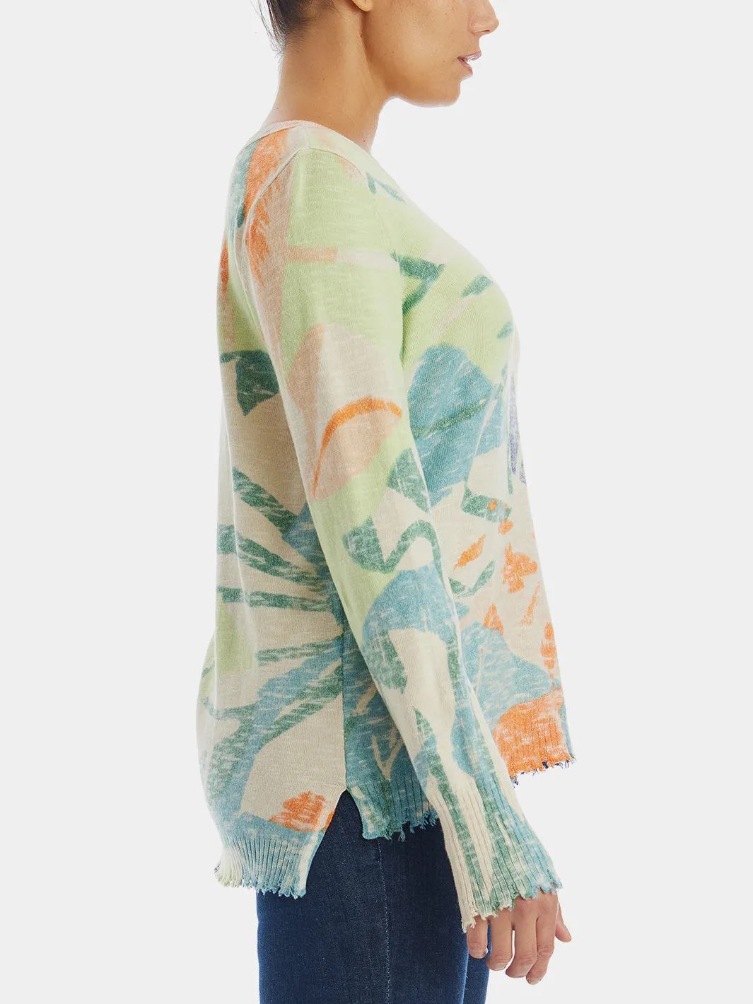 Soft Meadow Pearl Stitch Sweater sold by Lord & Taylor product image thumbnail 3