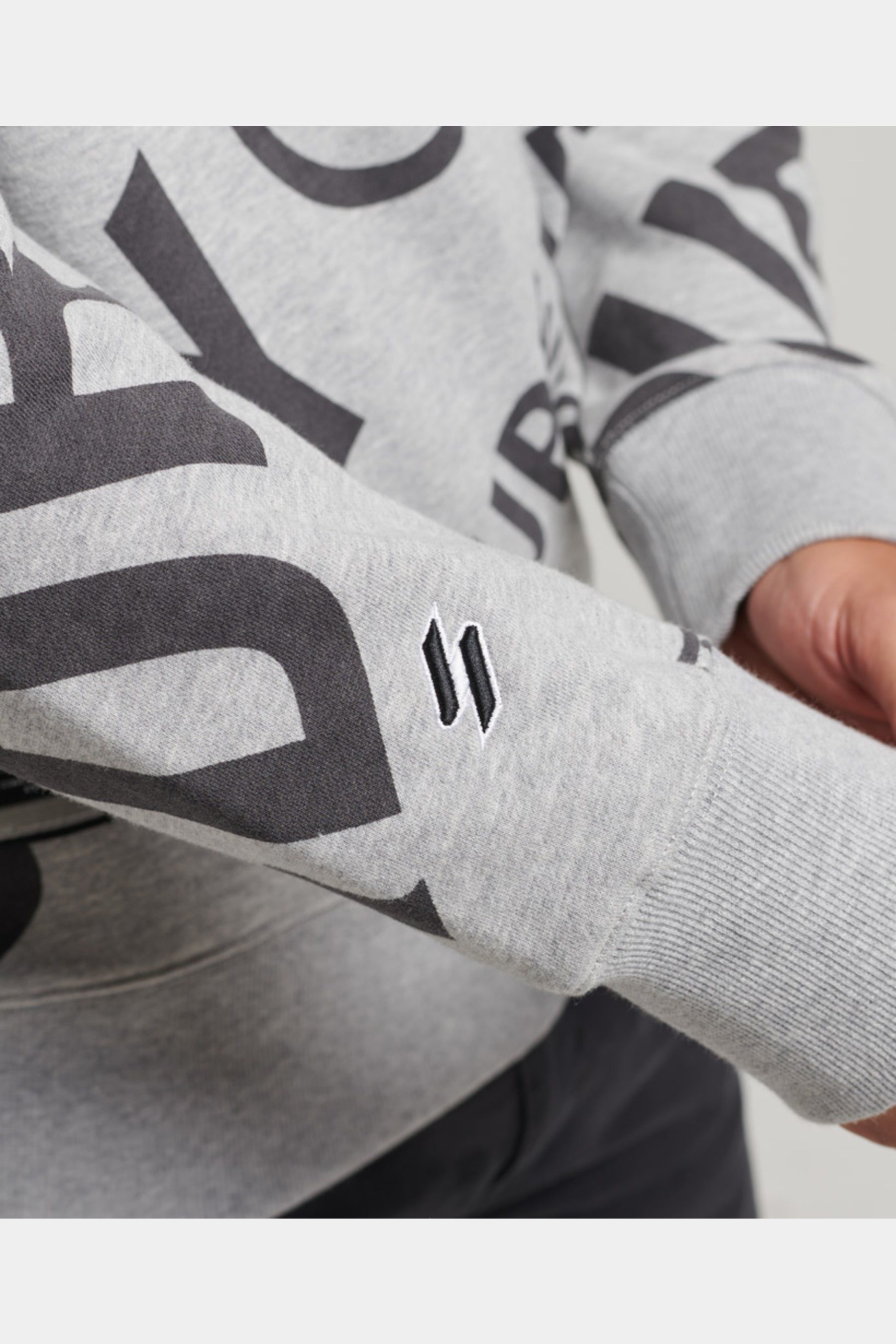 Code CL AOP Crew Sweatshirt sold by Lord & Taylor product image thumbnail 3