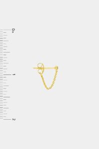 Cable Chain Huggie Earrings sold by Lord & Taylor