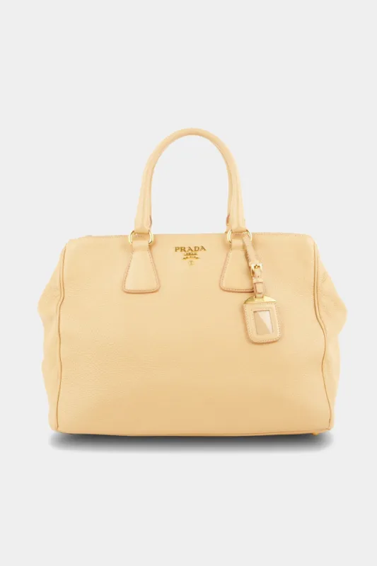 Double Zip Two-Way Vitello Daino Tote Bag sold by Lord & Taylor