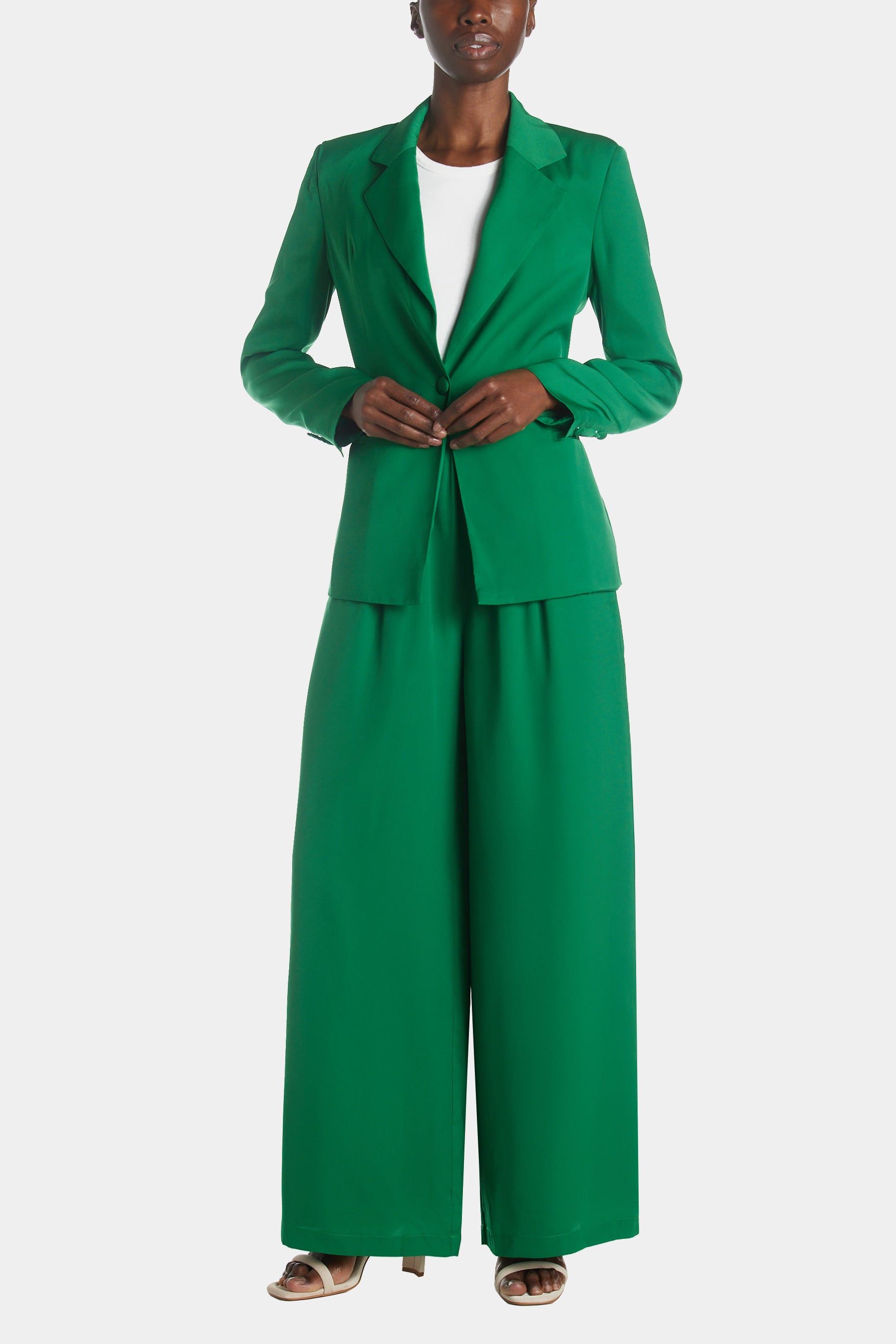 Satin Trouser sold by Lord & Taylor product image thumbnail 2