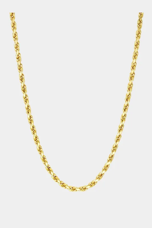 Diamond Cut Rope Chain sold by Lord & Taylor