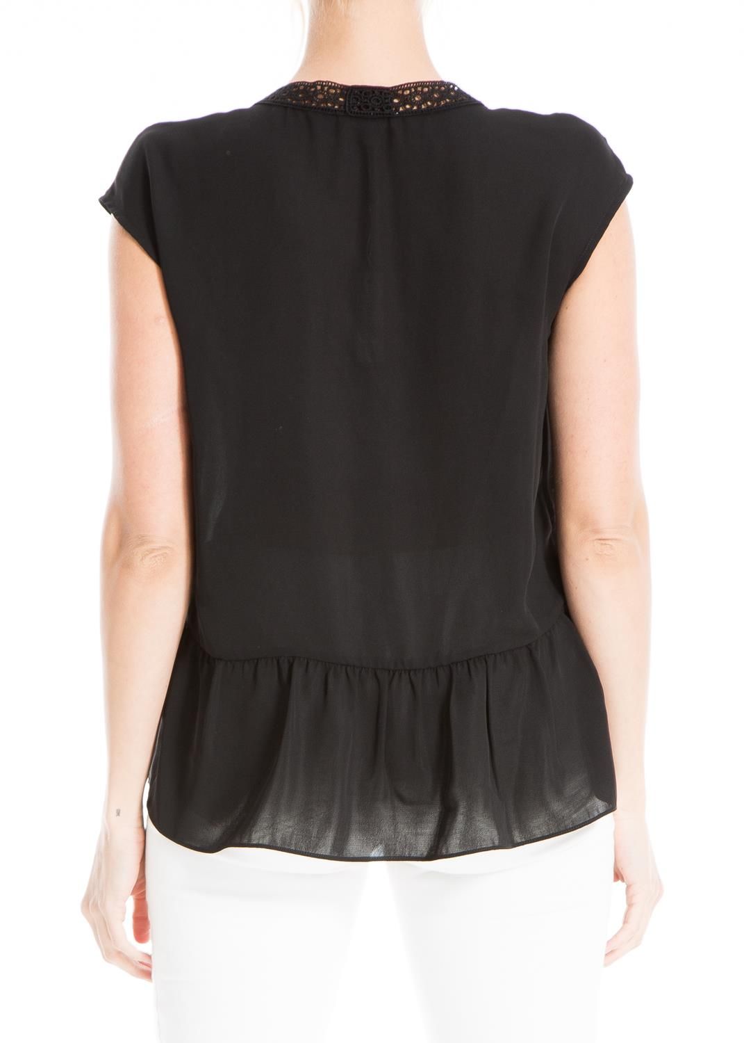 Crepe Sleeveless Yoke Top sold by Lord & Taylor product image thumbnail 3