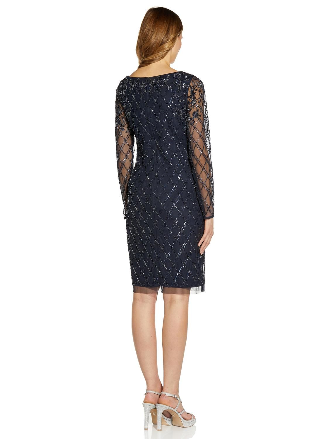 Long Sleeve Beaded Cocktail sold by Lord & Taylor product image thumbnail 2