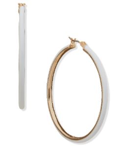 Enamel Hoop Earrings sold by Lord & Taylor