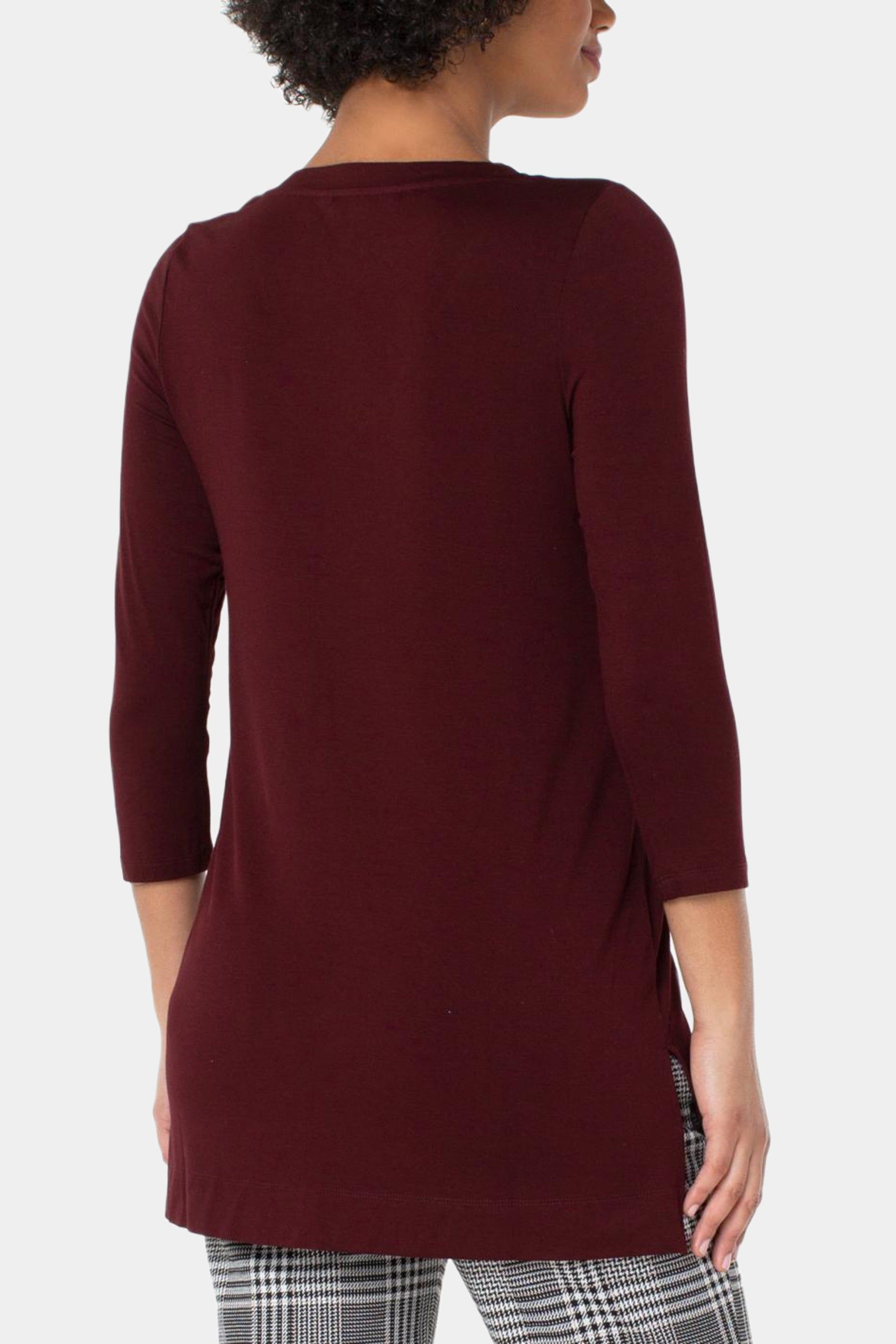 V-Neck Modal Knit Top sold by Lord & Taylor product image thumbnail 8